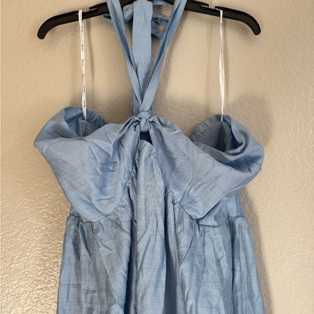 City Chic Peta Serene Maxi Dress baby blue - Picture 6 of 6